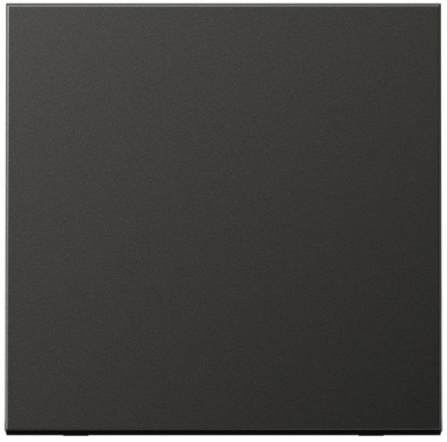 Лицевая панель Jung LS990 metal для 1-кл. выключателя антрацит картинка